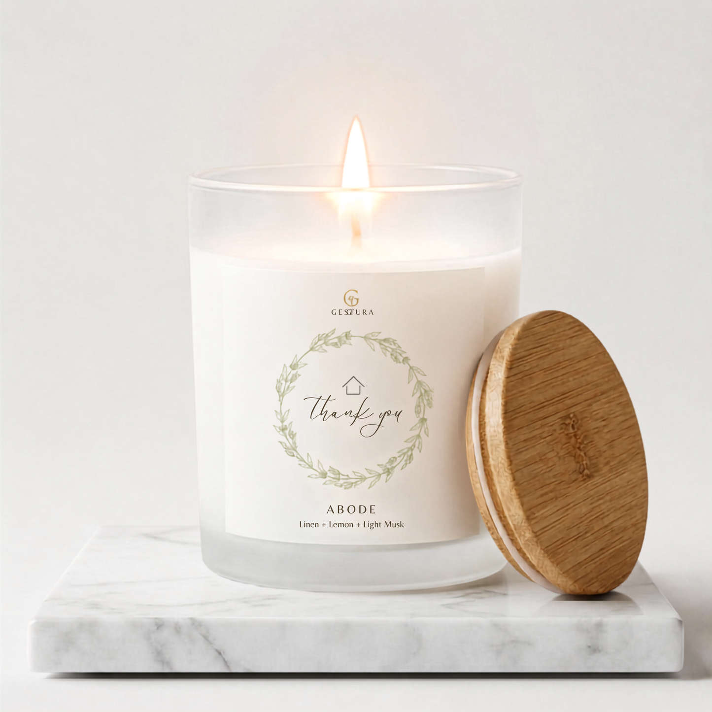 Thank You Candle