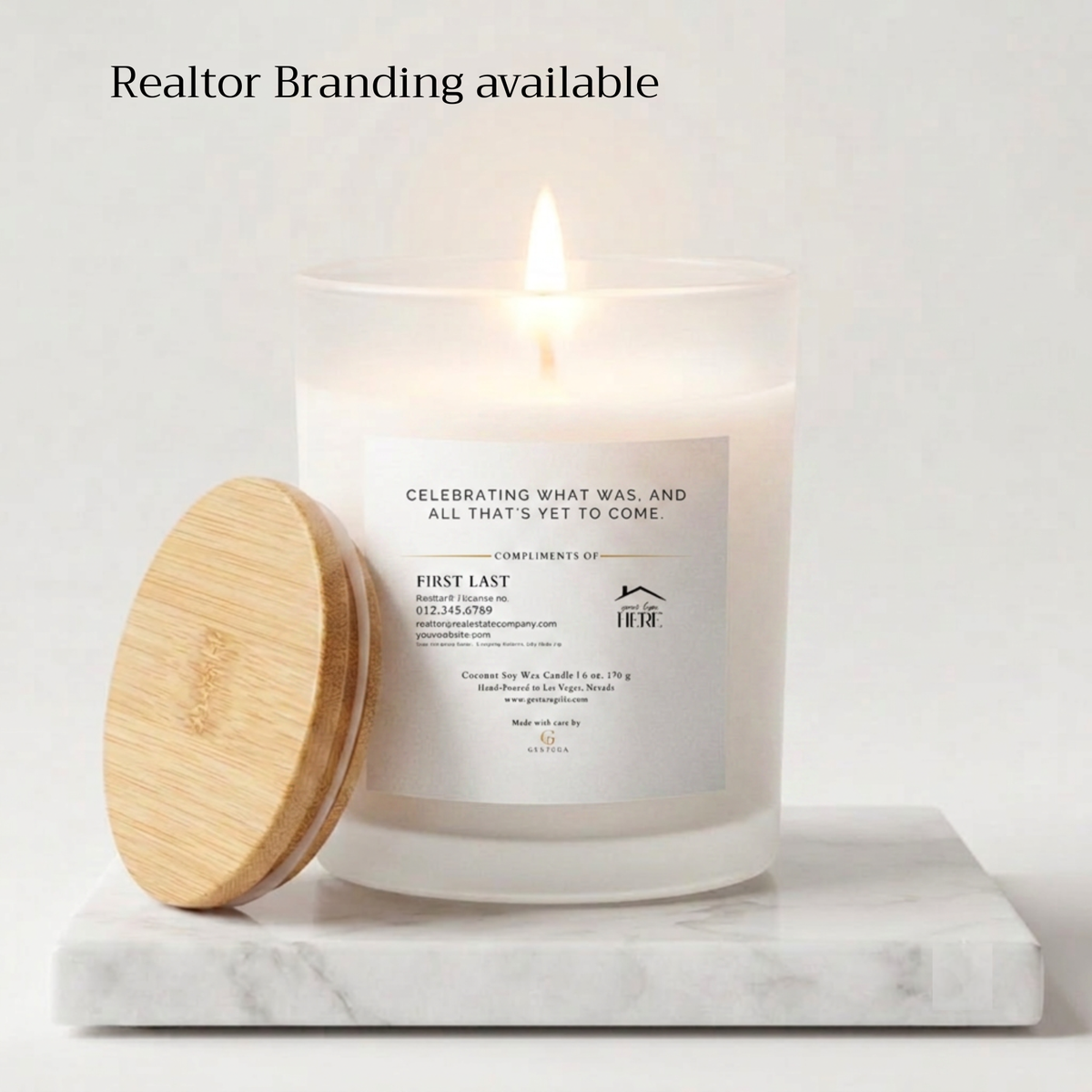 Congratulations Candle