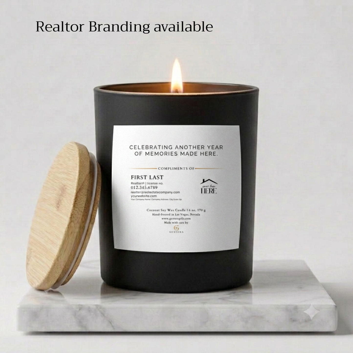 Home Anniversary Candle
