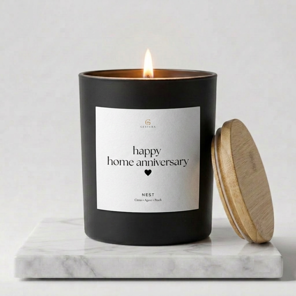 Home Anniversary Candle