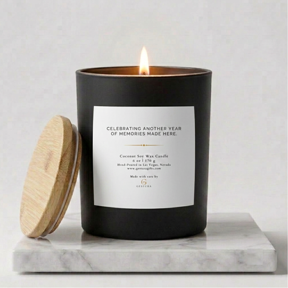 Home Anniversary Candle