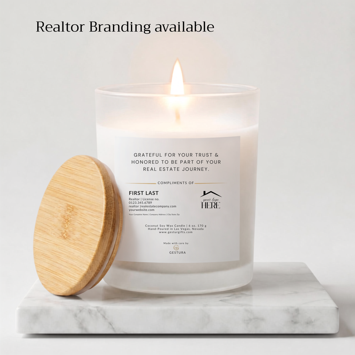 Thank You Candle