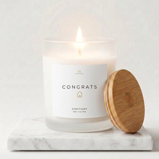 Congratulations Candle